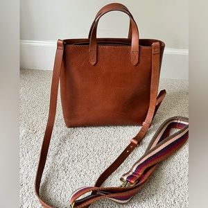 Madewell zip top transport crossbody